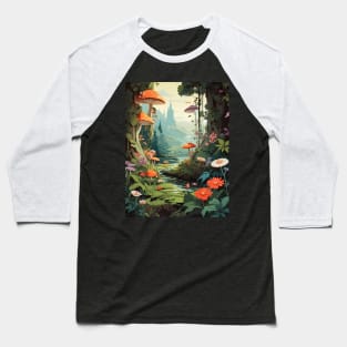 Enchanted Forest Baseball T-Shirt